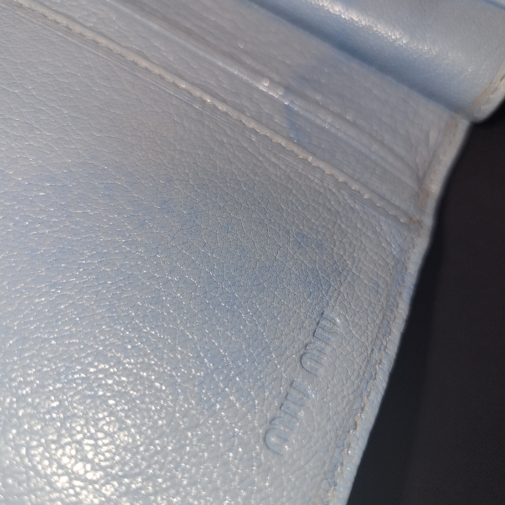 Pre-Owned Miu Miu Leather Wallet - image 4